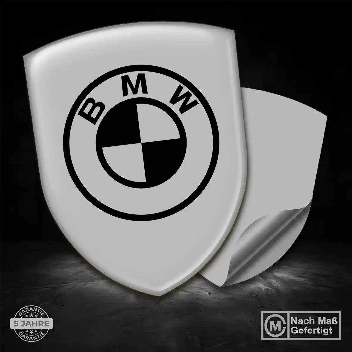 BMW Emblem Wappen Interieurdesign