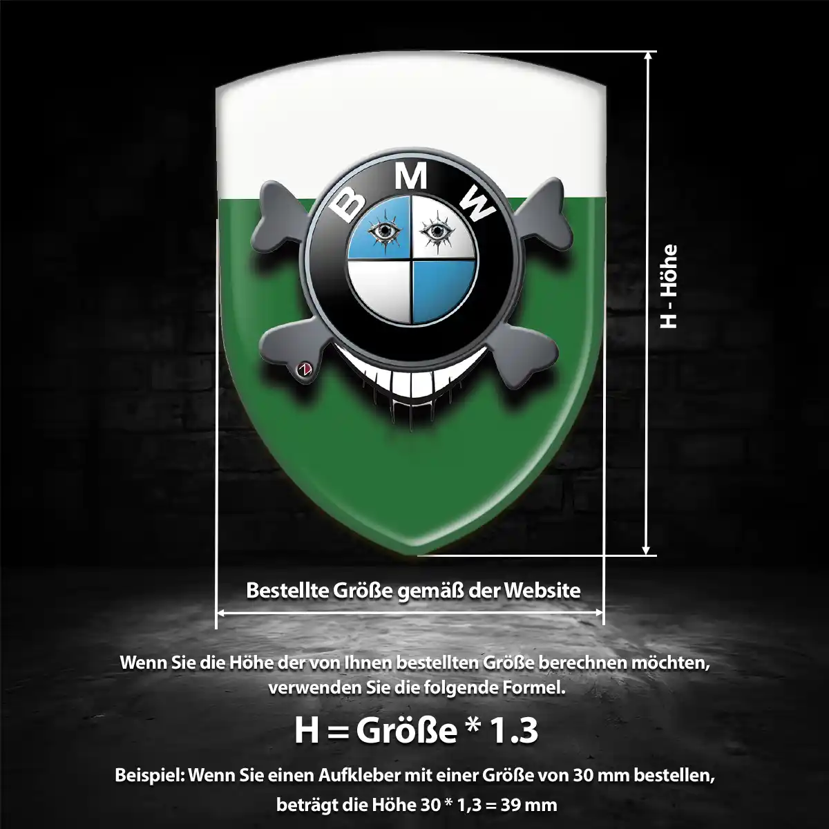BMW Embleme Auto Luxus-Edition