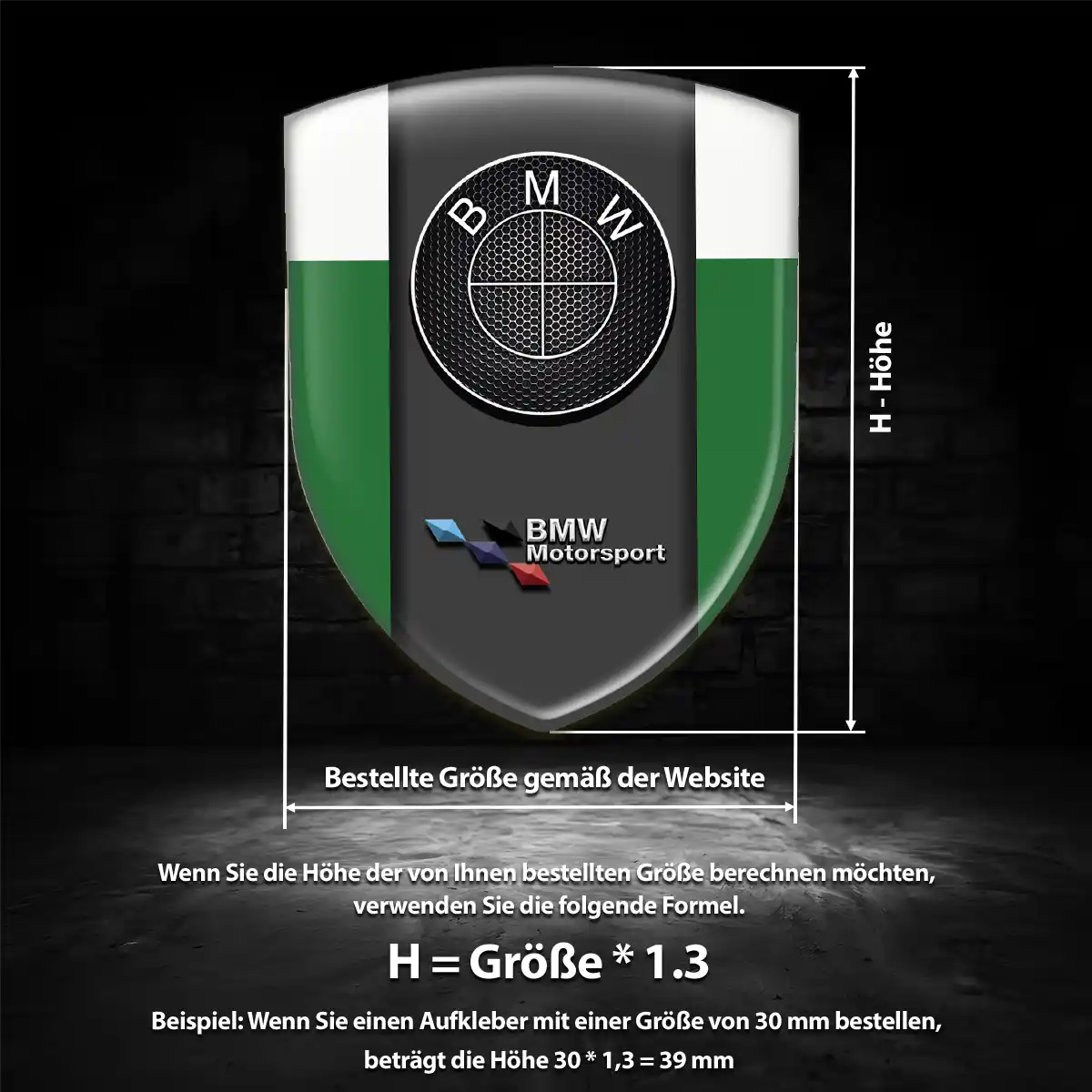 BMW Embleme Auto Premium-Edition