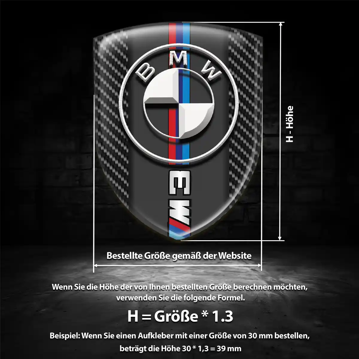 BMW Embleme Interieurdesign