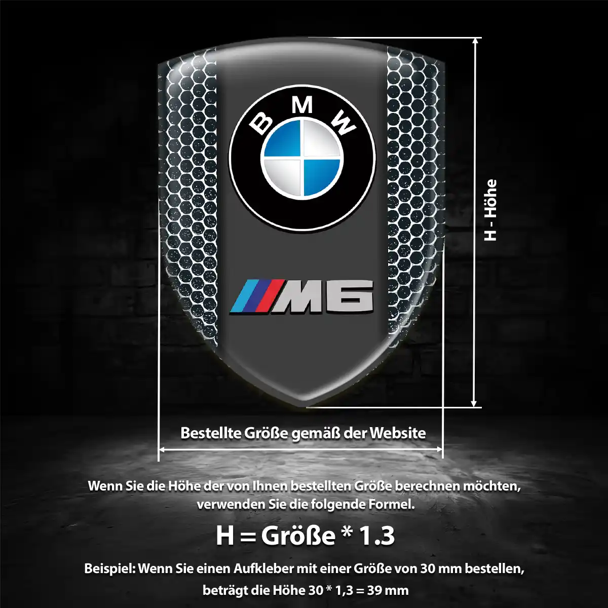 BMW Embleme Limitierte Auflage