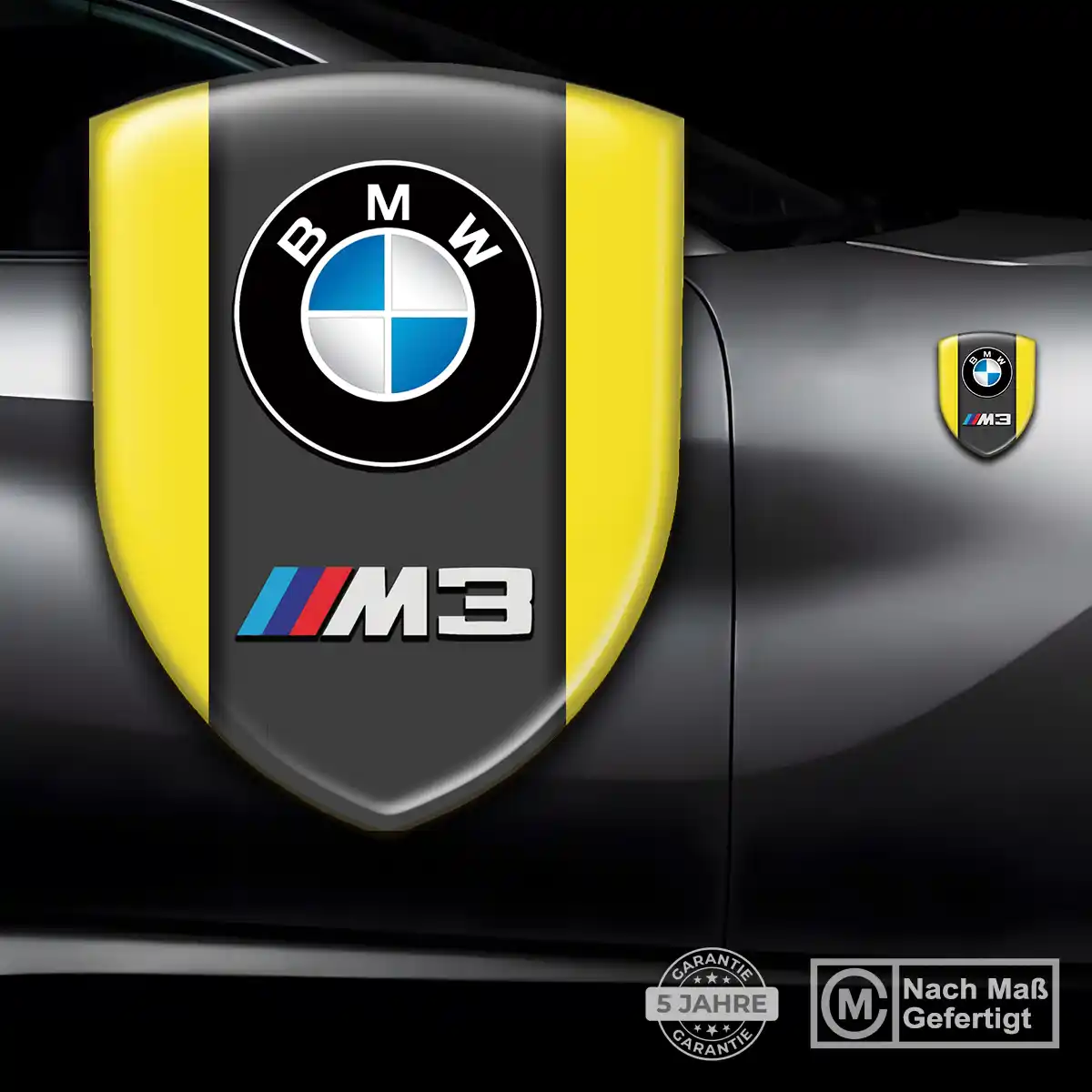 BMW Embleme Silikon Aufkleber Auto Hohe Qualität