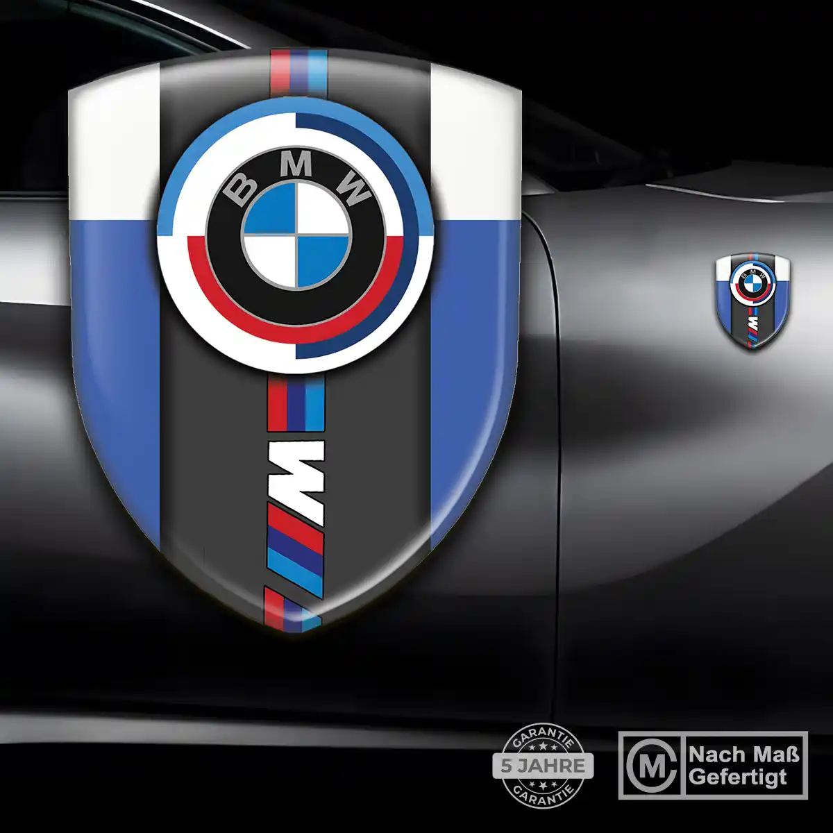 BMW Embleme Silikon Aufkleber Auto Stilvolles Design