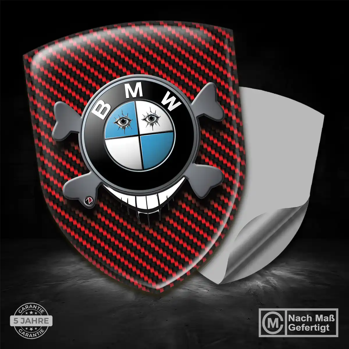 BMW Embleme Silikon Aufkleber Interieurdesign