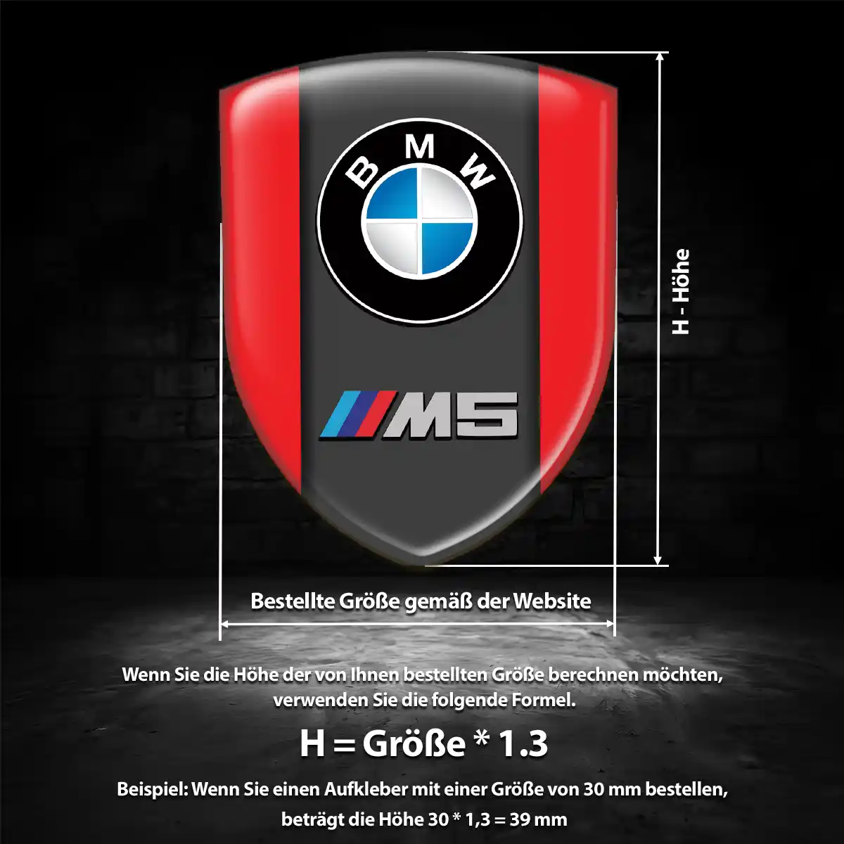 BMW Embleme Stilvolles Design