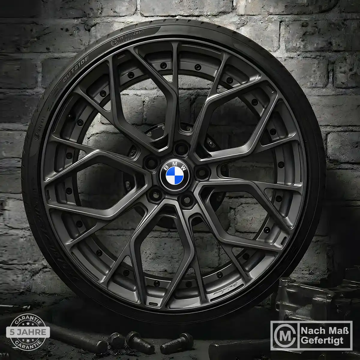 BMW Felgen Aufkleber Silikon Hohe Qualität