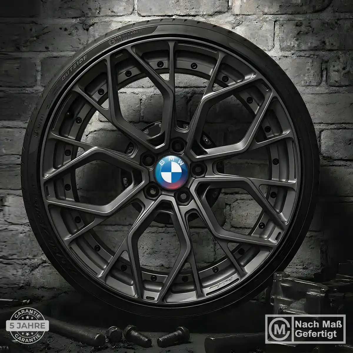 BMW Felgenemblem Aufkleber Premiumqualität