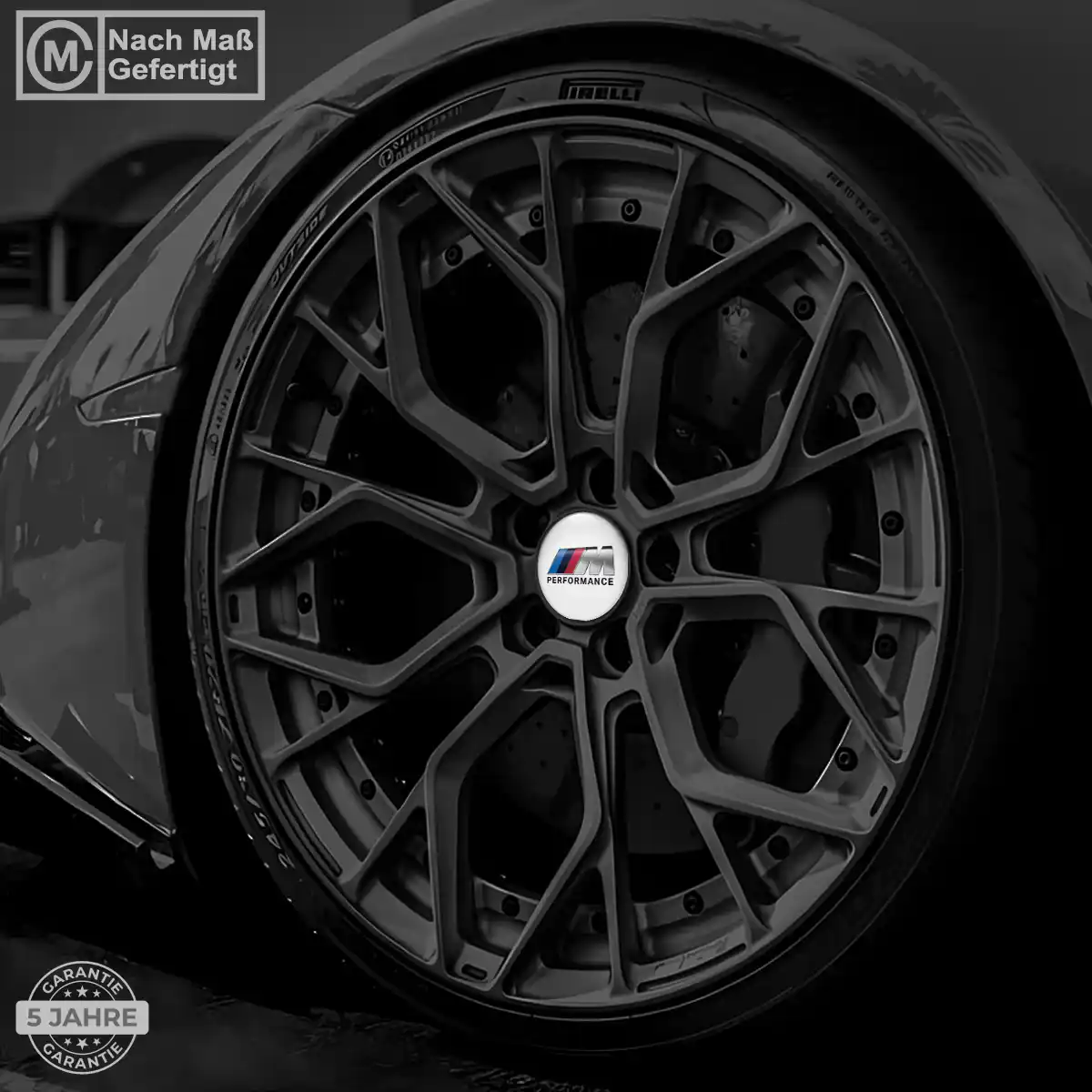 BMW M Nabenkappen Aufkleber Stilvolles Design
