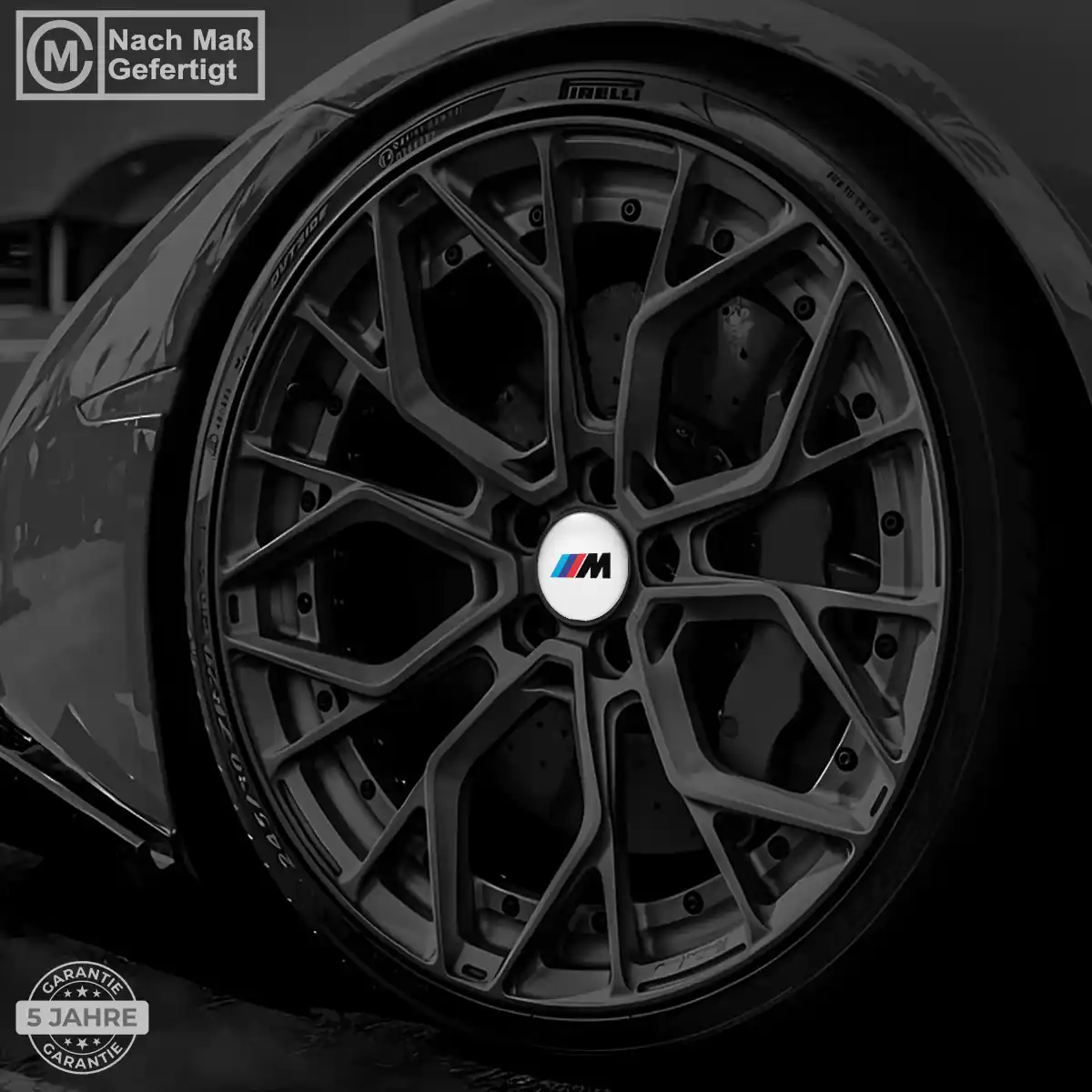 BMW M Power Aufkleber 3D Gel Stilvolles Design