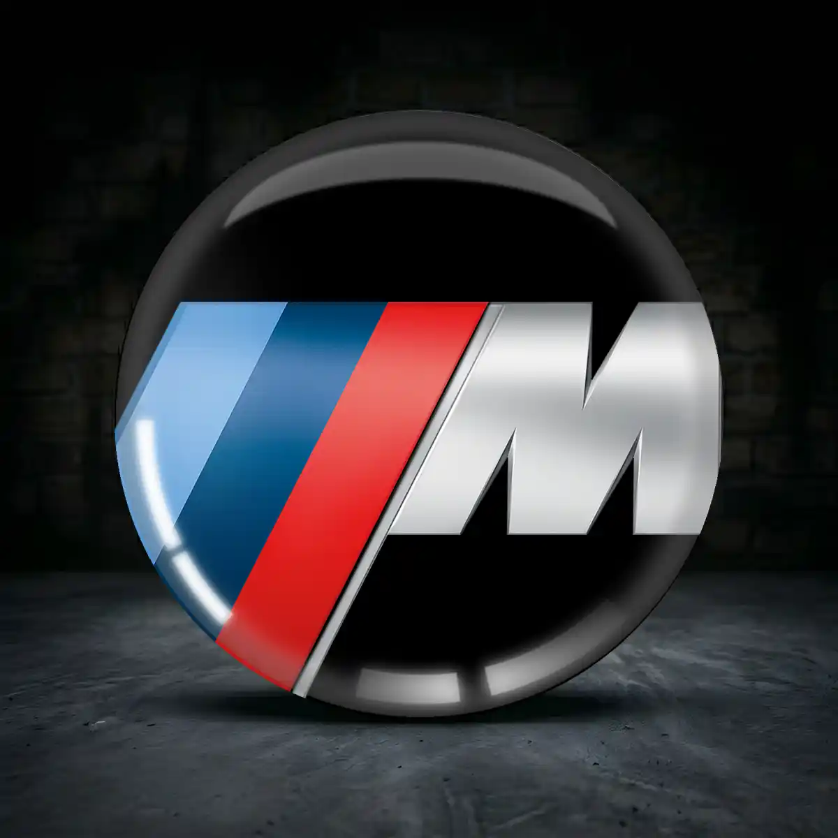 BMW M Power Radkappen Aufkleber Stilvolles Design