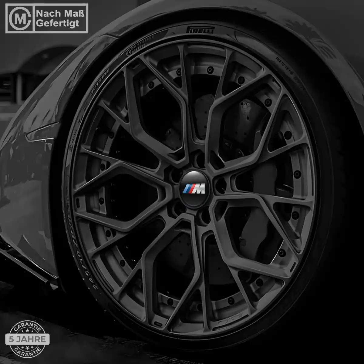 BMW M Power Radmitte Aufkleber Nabendeckel Stilvolles Design