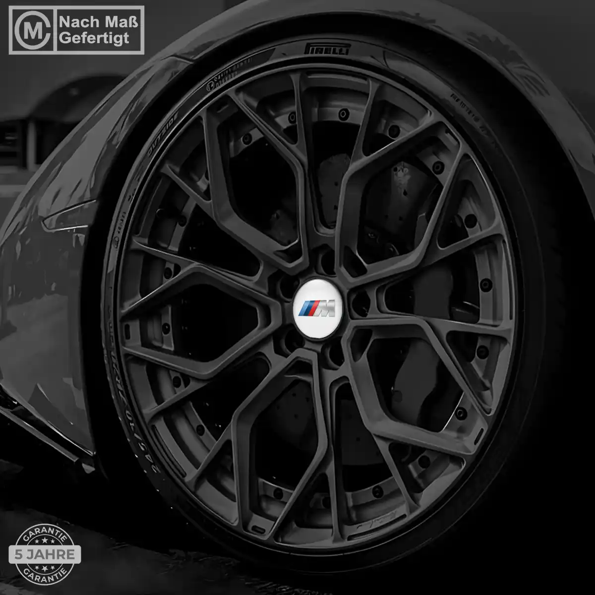 BMW M Power Silikon Aufkleber Embleme Stilvolles Design