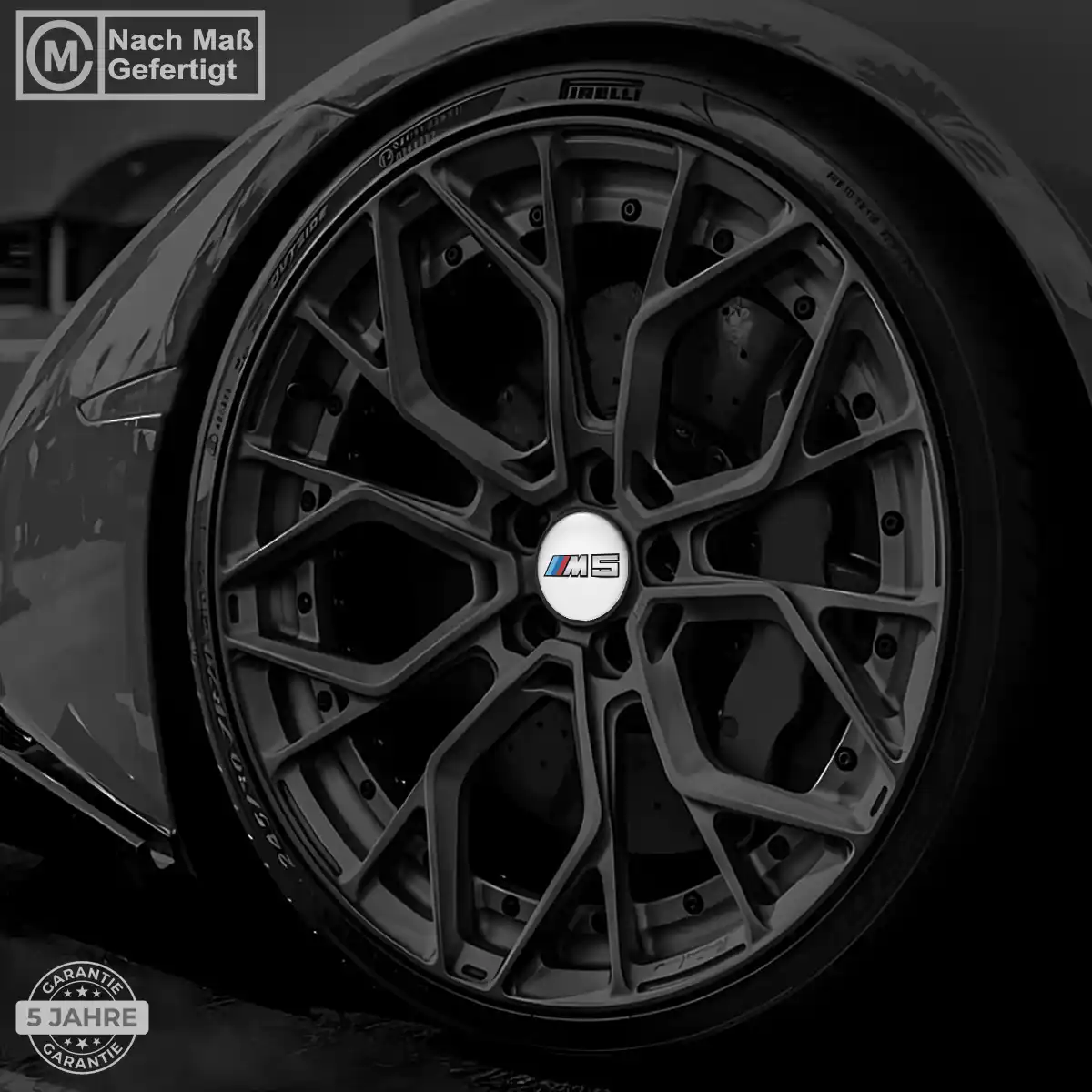 BMW M5 Aufkleber 3D Gel Stilvolles Design