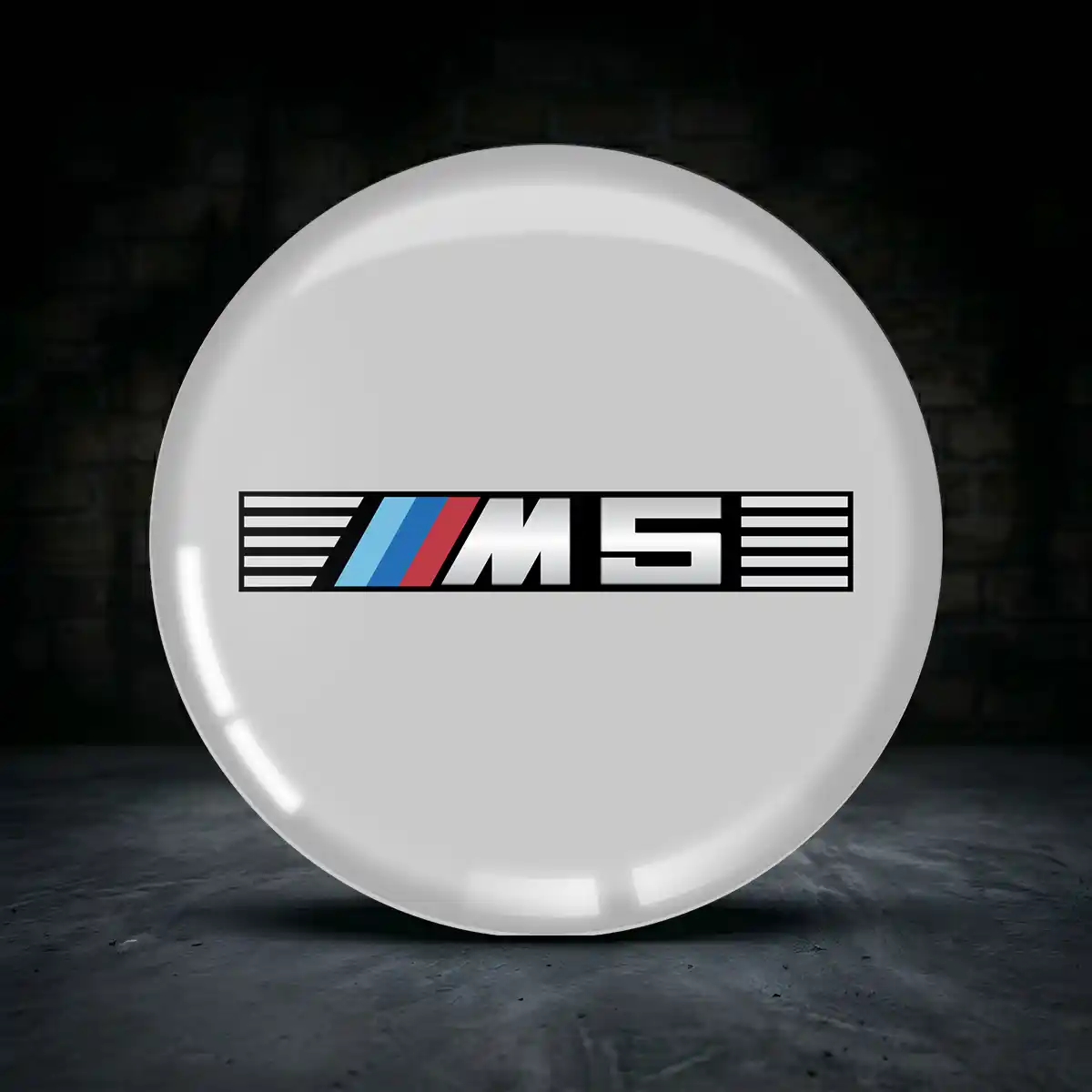 BMW M5 Aufkleber Felgenemblem Silikon Stilvolles Design