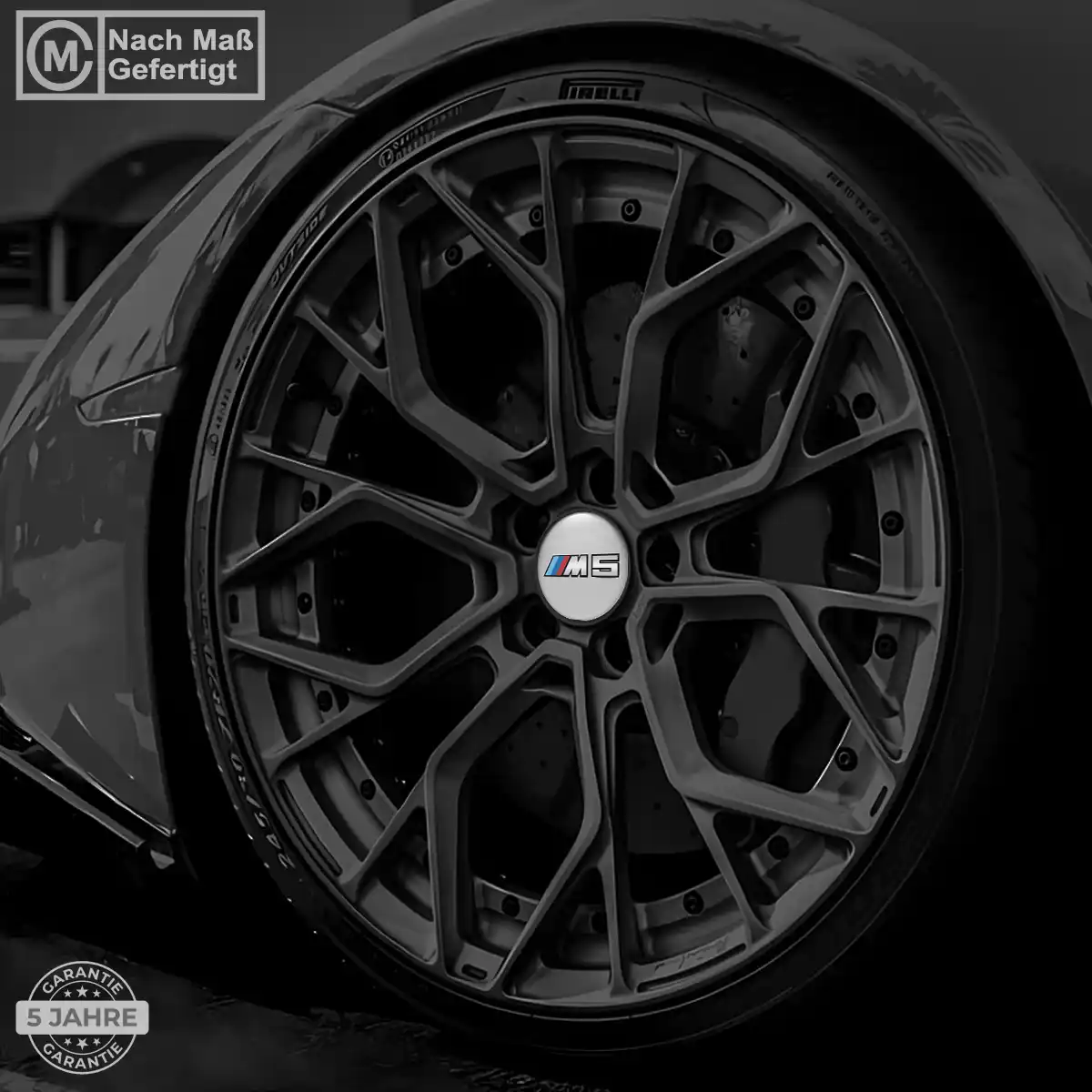 BMW M5 Radmitte Aufkleber Nabendeckel Stilvolles Design