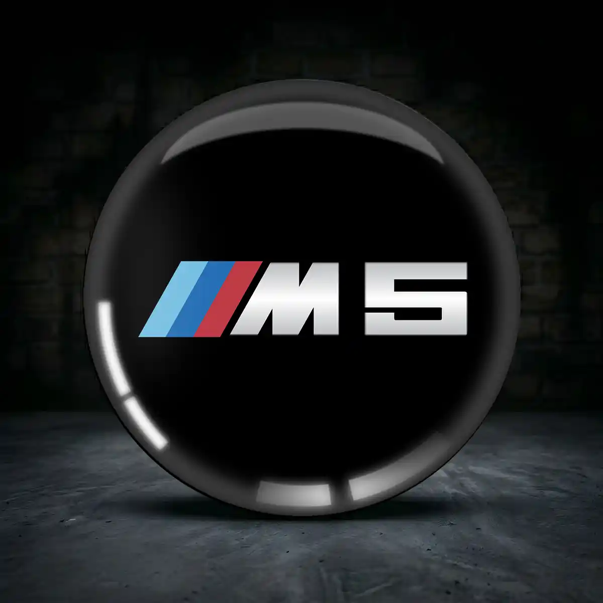 BMW M5 Silikon Aufkleber Embleme Stilvolles Design