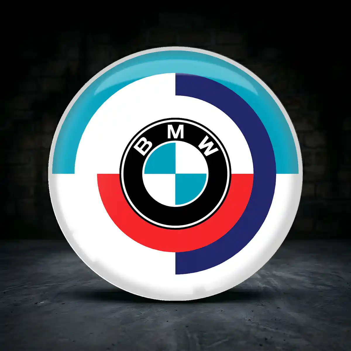 BMW Rad Mitte Aufkleber Radkappen Limitierte Auflage