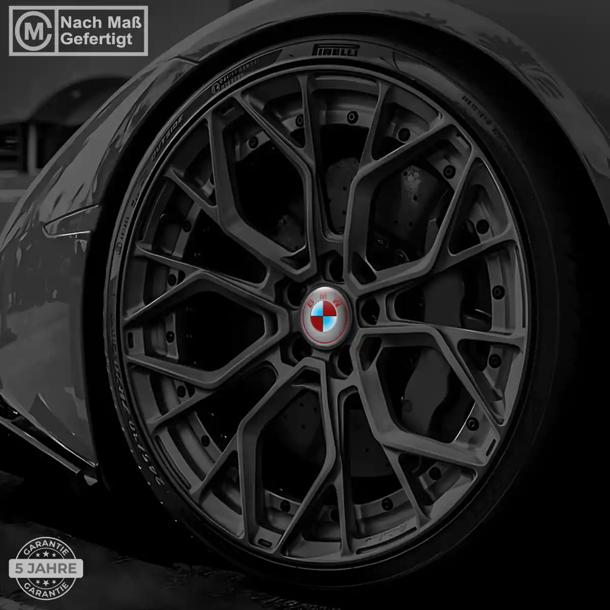 BMW Radkappen Aufkleber Hohe Qualität