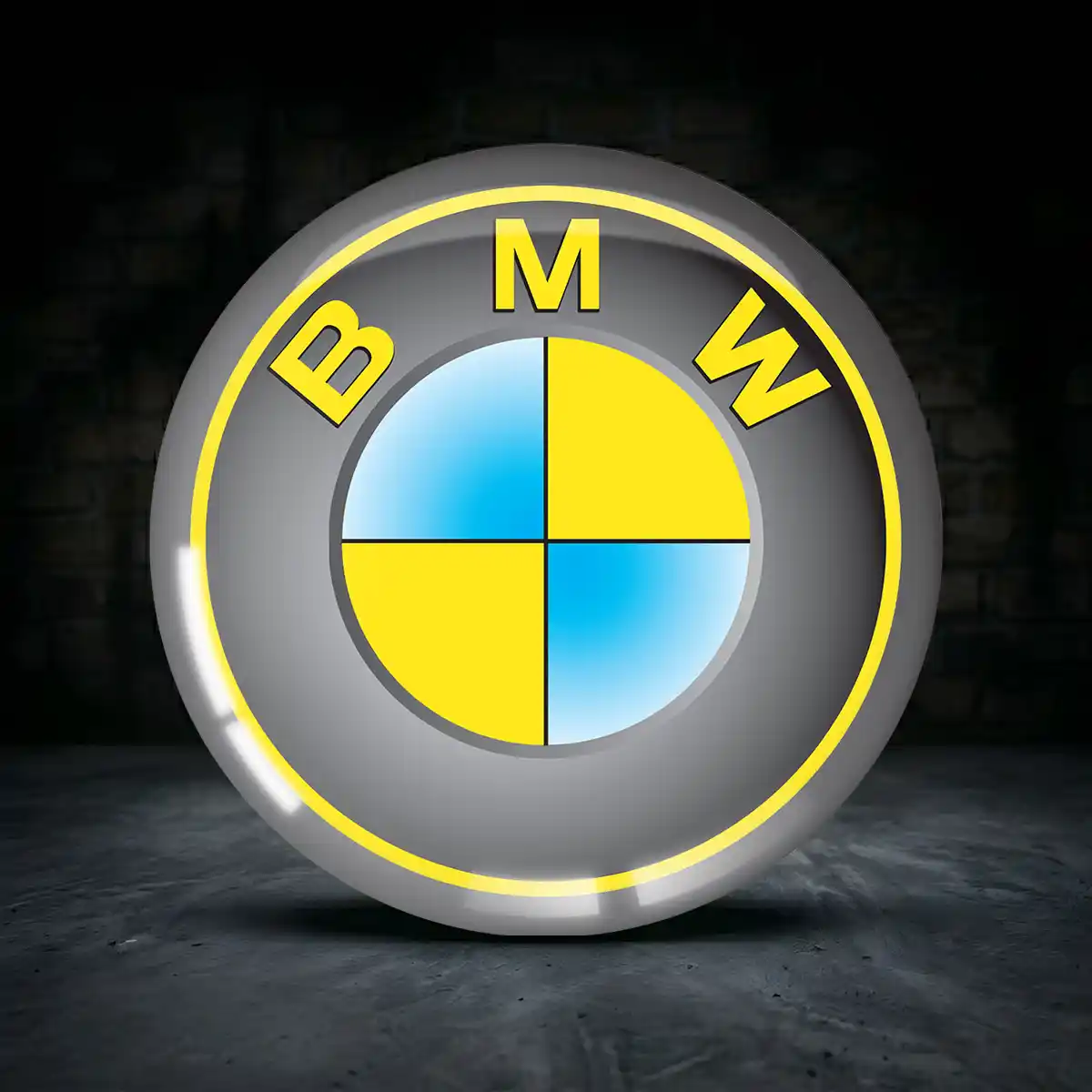 BMW Radkappen Aufkleber Premiumqualität