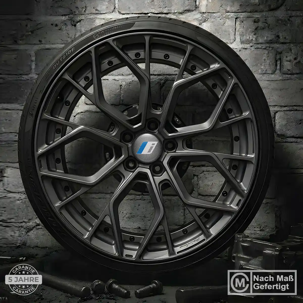 BMW Radkappen Aufkleber Stilvolles Design