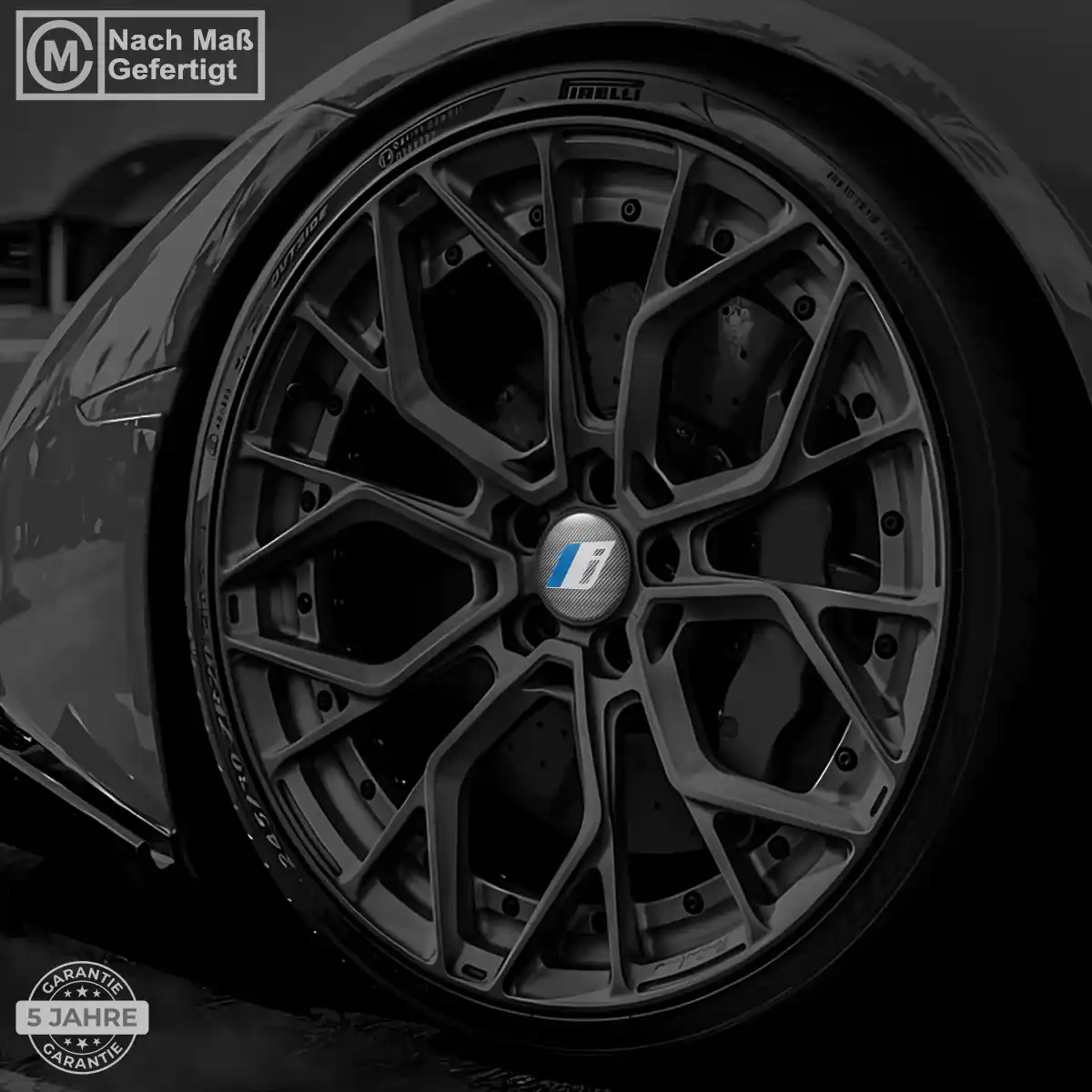 BMW Radkappen Aufkleber Stilvolles Design