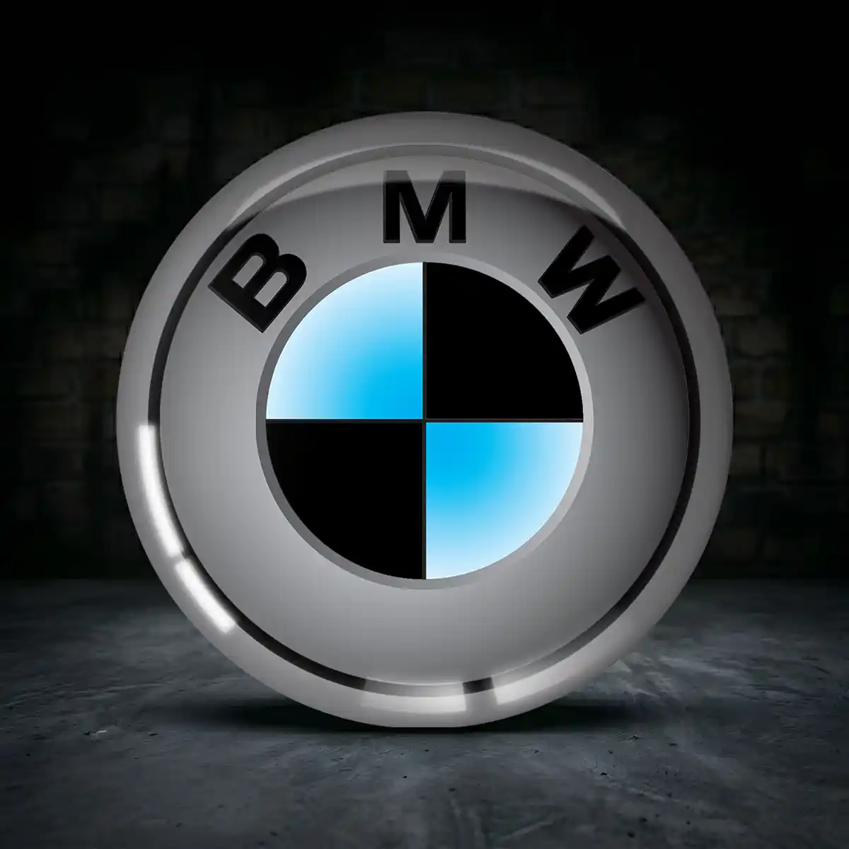 BMW Radmitte Aufkleber Nabendeckel Stilvolles Design