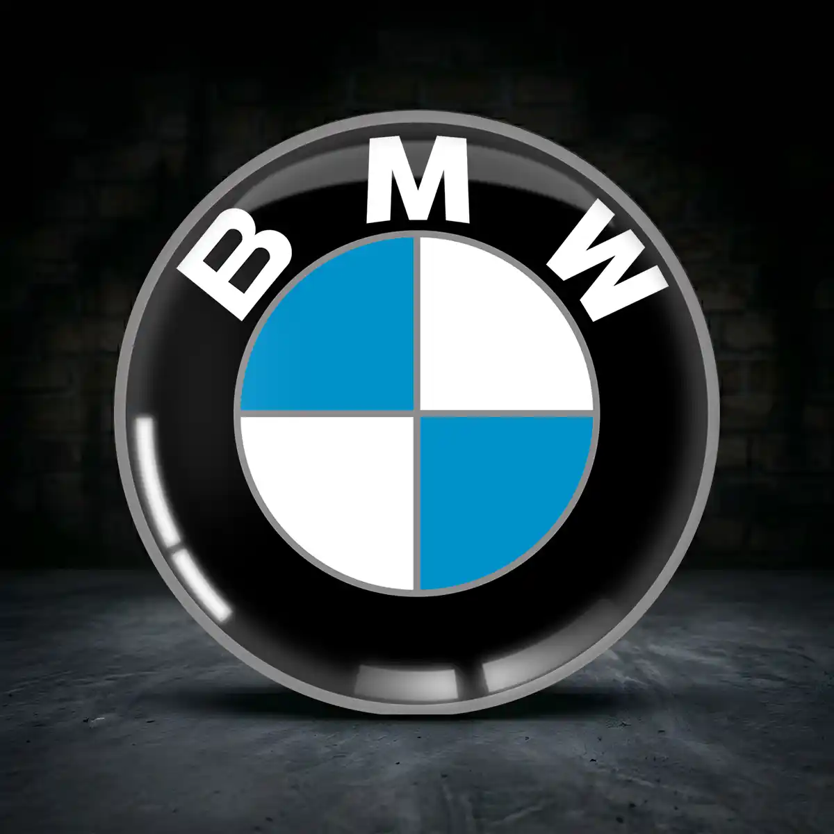 BMW Radmitte Aufkleber Stilvolles Design