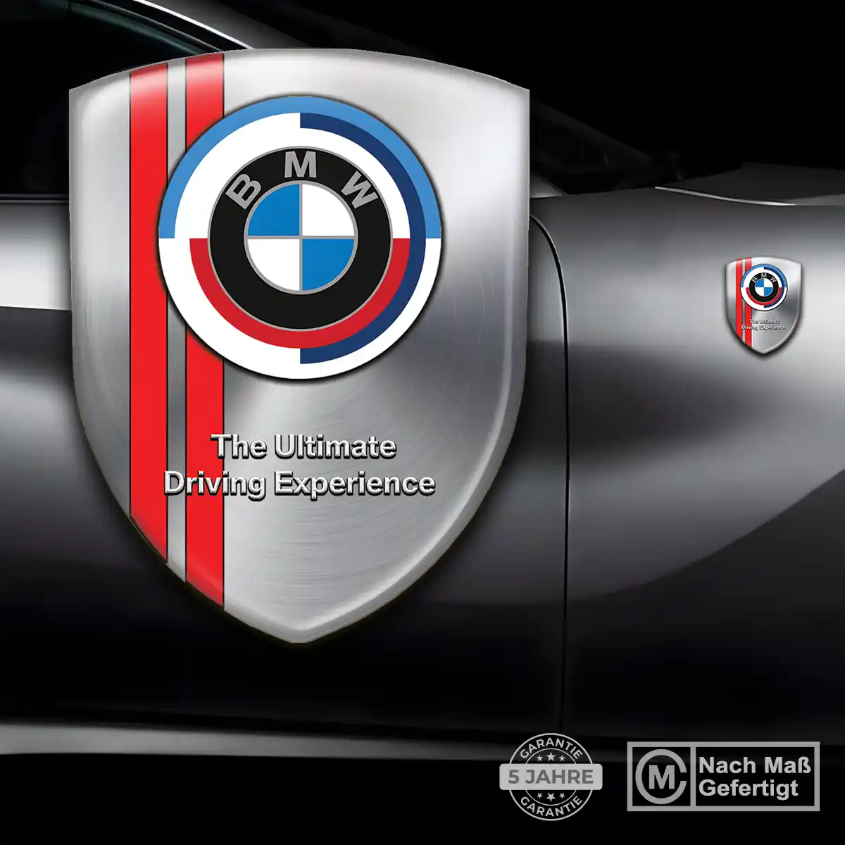 BMW Silikon Aufkleber Auto Stilvolles Design