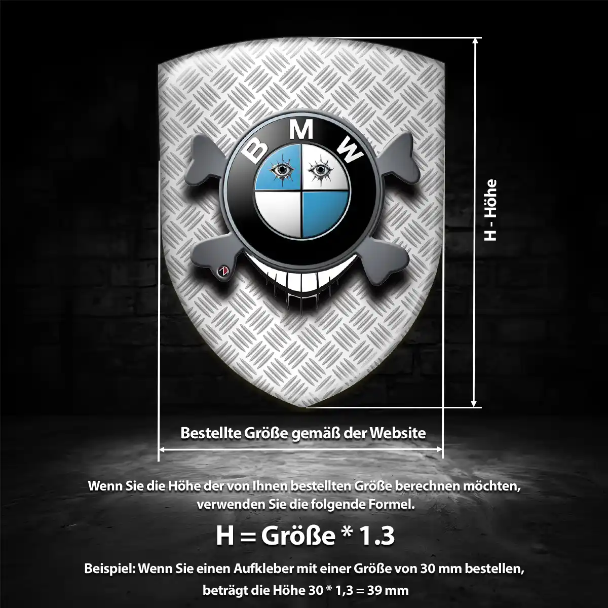 BMW Silikon Aufkleber Embleme Auto Stilvolles Design