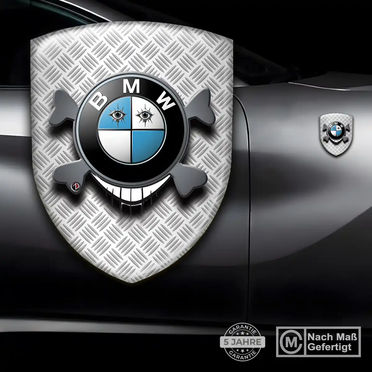 BMW Silikon Aufkleber Embleme Auto Stilvolles Design