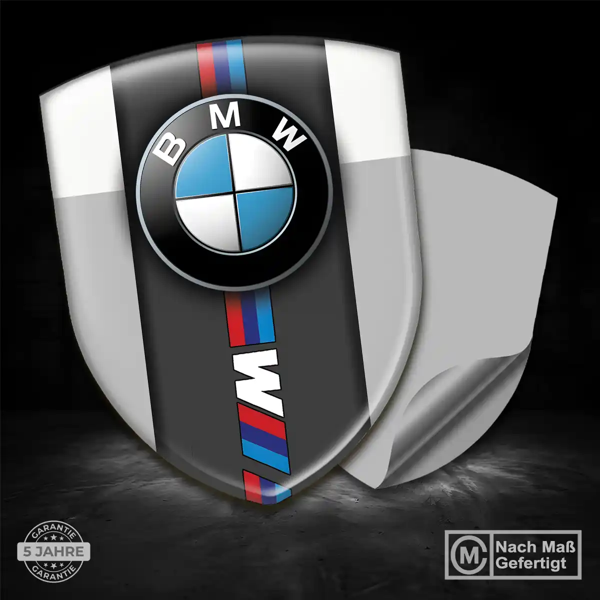 BMW Silikon Aufkleber Embleme Interieurdesign