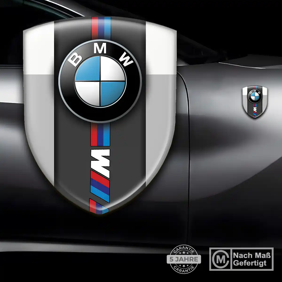 BMW Silikon Aufkleber Embleme Interieurdesign
