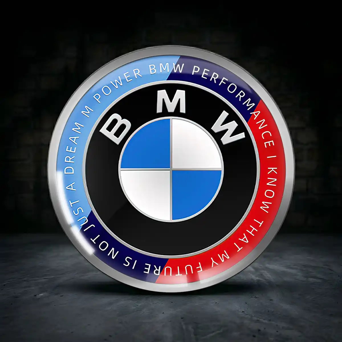 BMW Silikon Aufkleber Embleme Limitierte Auflage