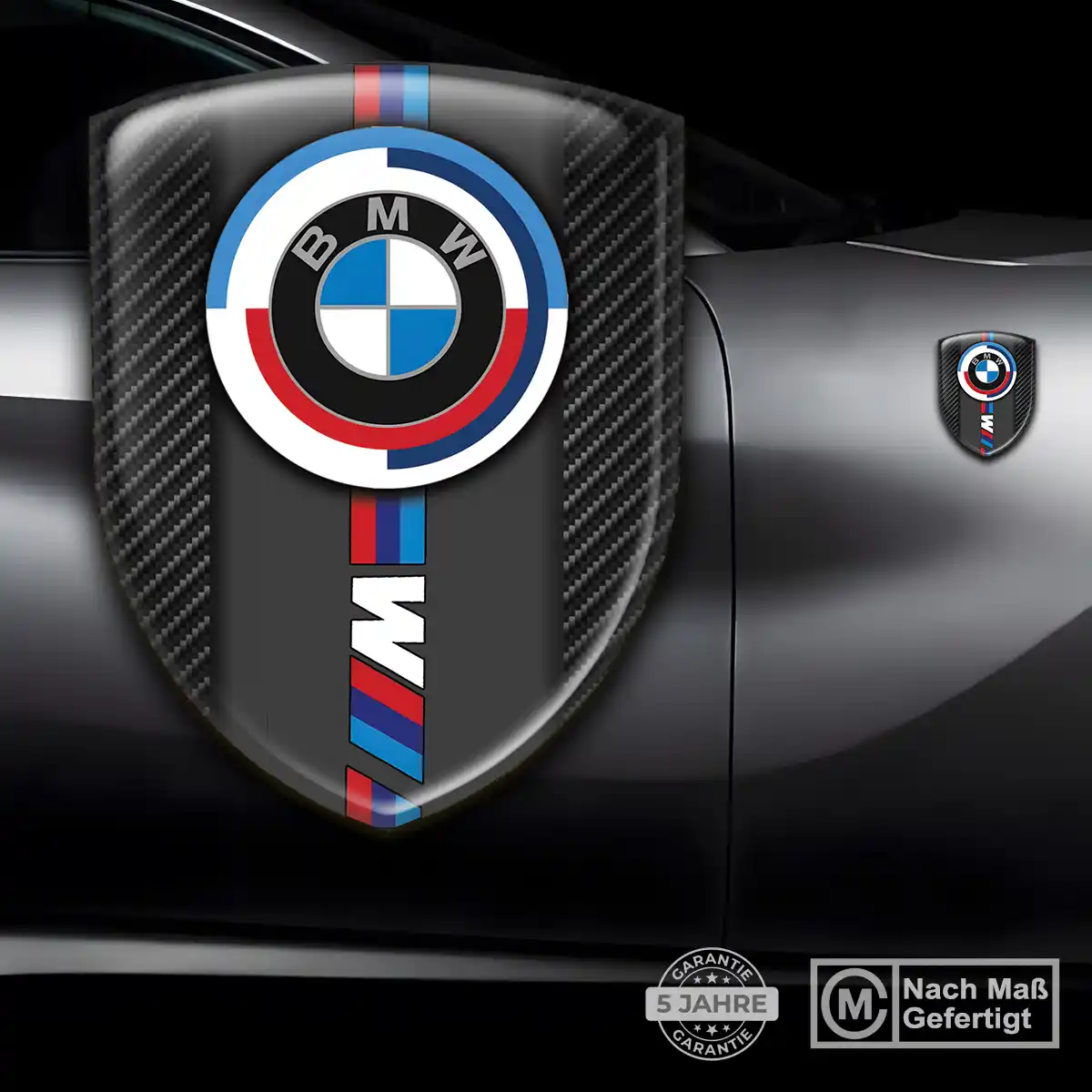 BMW Silikon Aufkleber Embleme Luxus-Edition