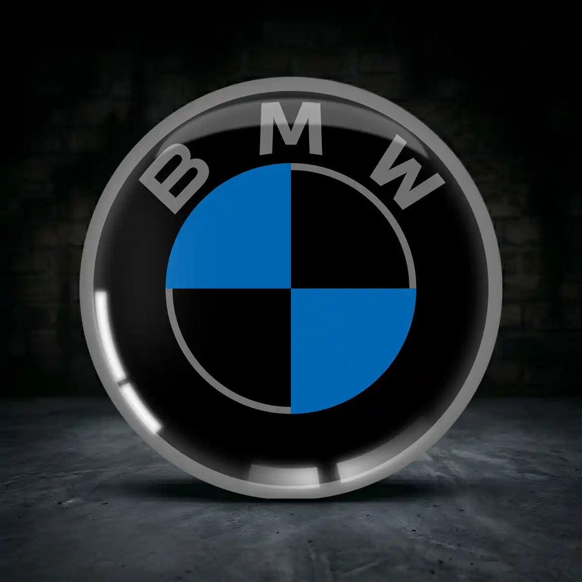 BMW Silikon Aufkleber Embleme Premiumqualität
