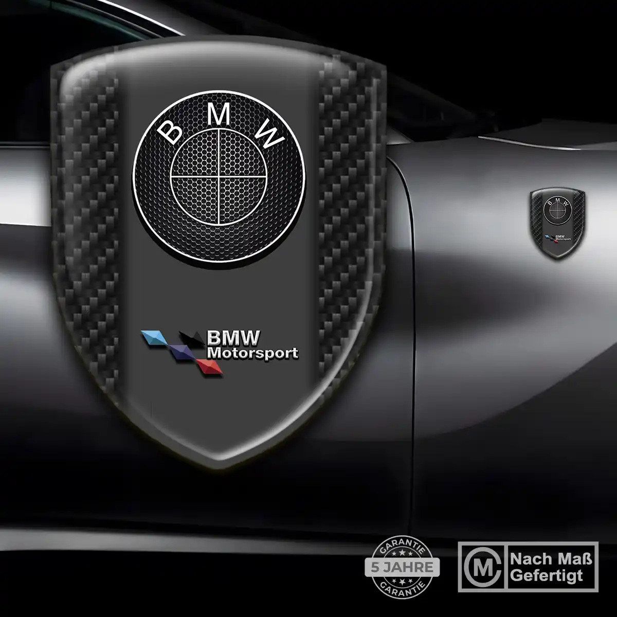 BMW Silikon Aufkleber Hochwertiges Harz