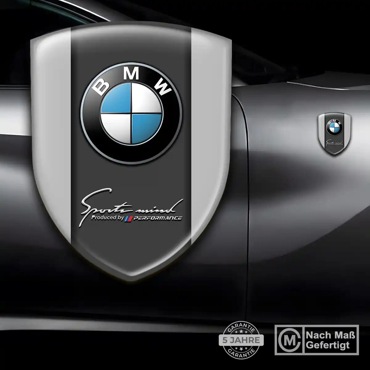 BMW Silikon Aufkleber Limitierte Auflage