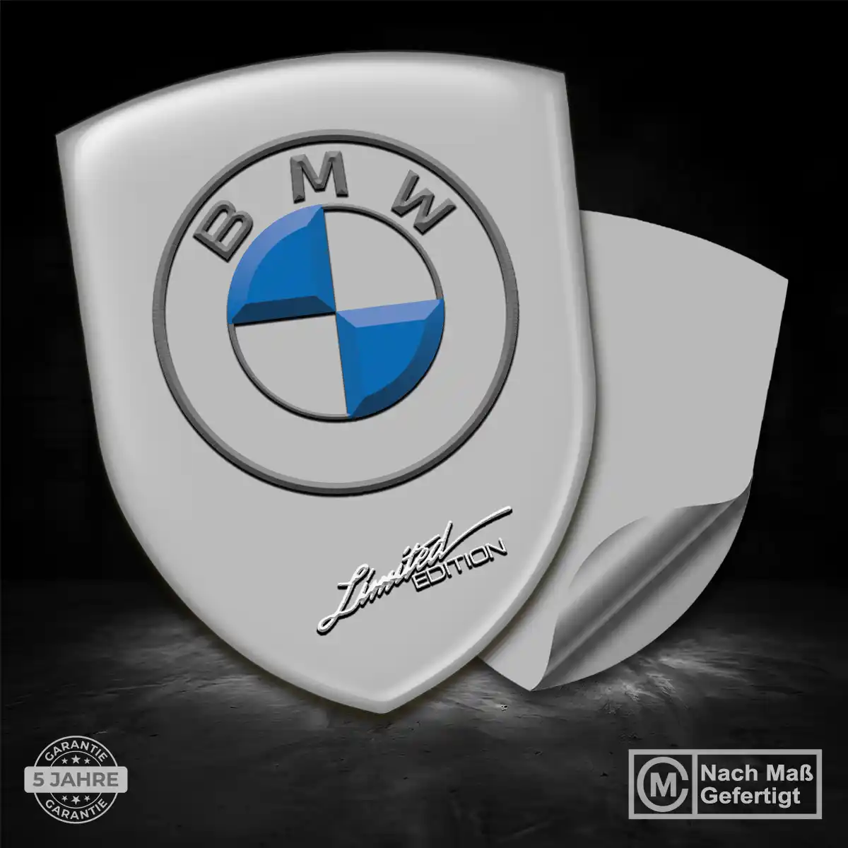 BMW Silikon Aufkleber Stilvolles Design