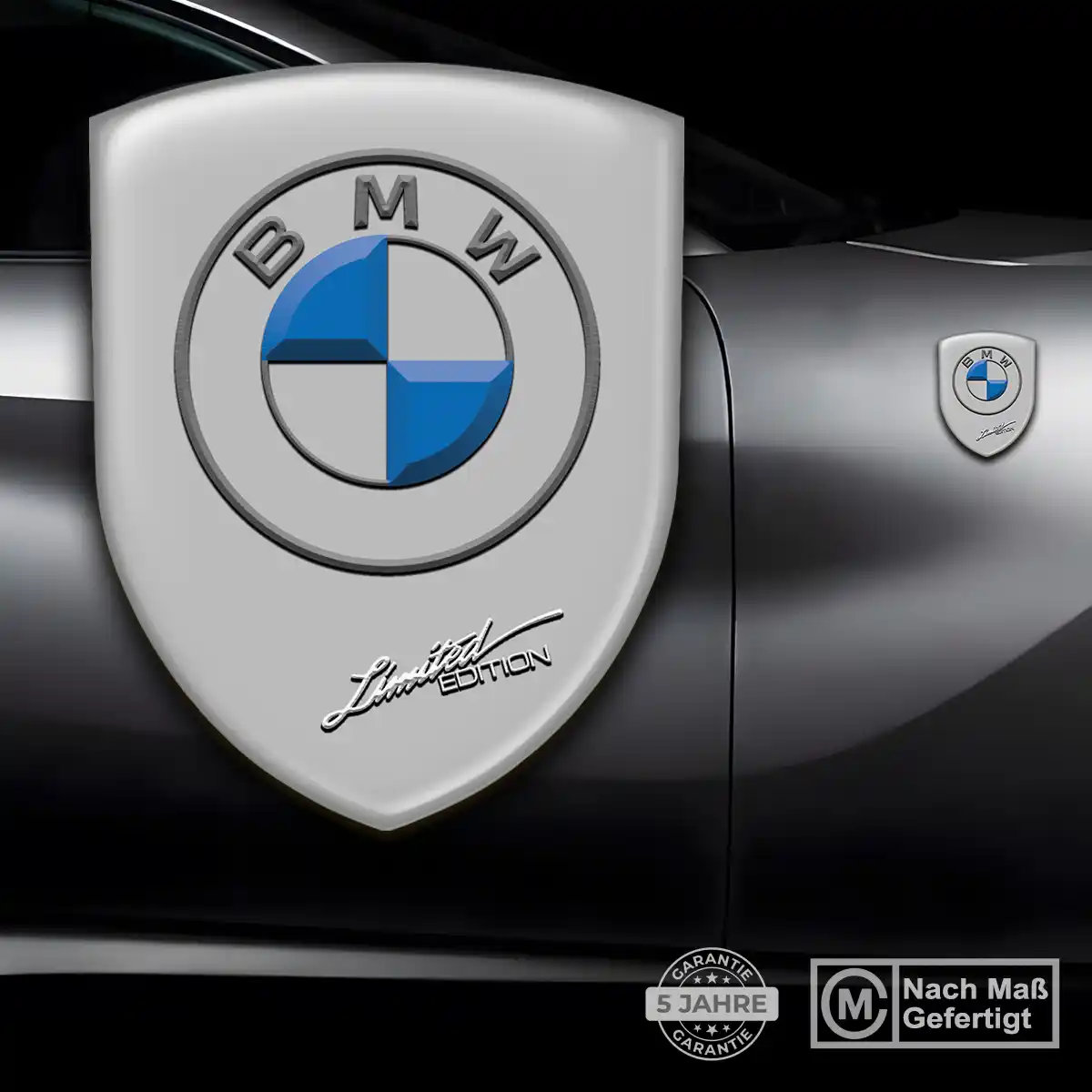 BMW Silikon Aufkleber Stilvolles Design