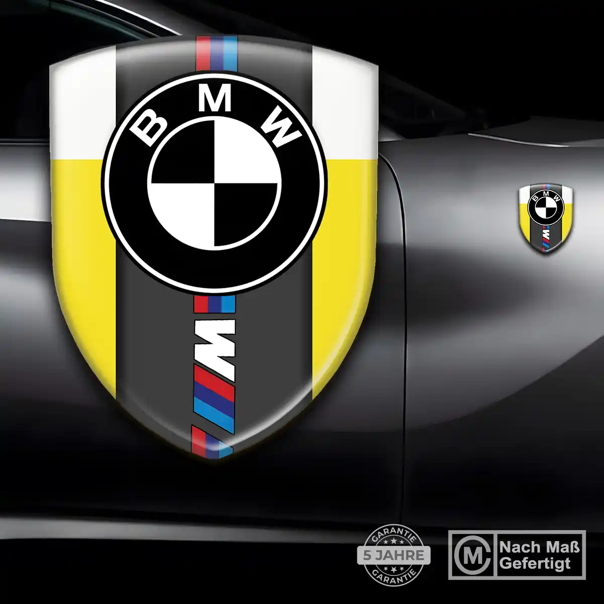 BMW Silikon Aufkleber Wappen Hohe Qualität