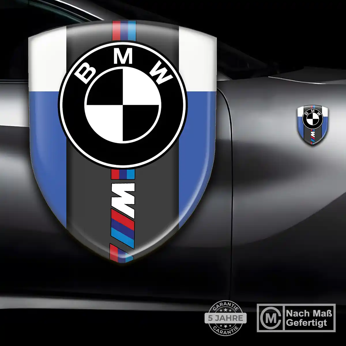 BMW Wappen Aufkleber Auto Stilvolles Design