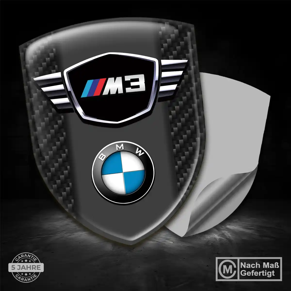 BMW Wappen Aufkleber Emblem Auto Luxus-Edition