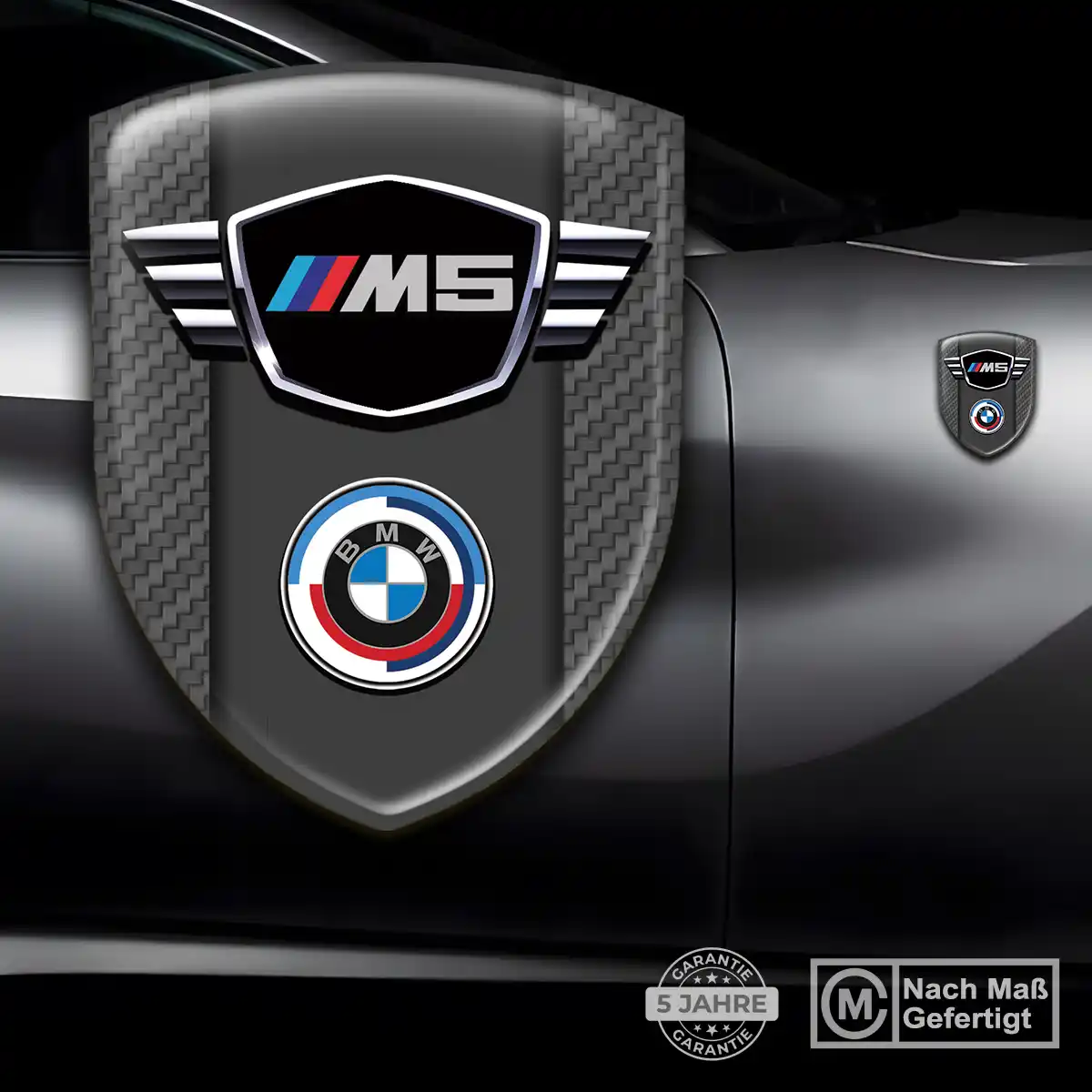 BMW Wappen Aufkleber Emblem Auto Stilvolles Design