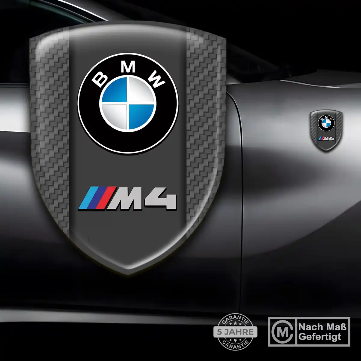 BMW Wappen Aufkleber Emblem Stilvolles Design