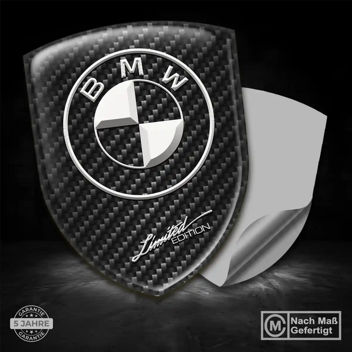 BMW Wappen Aufkleber Hohe Qualität
