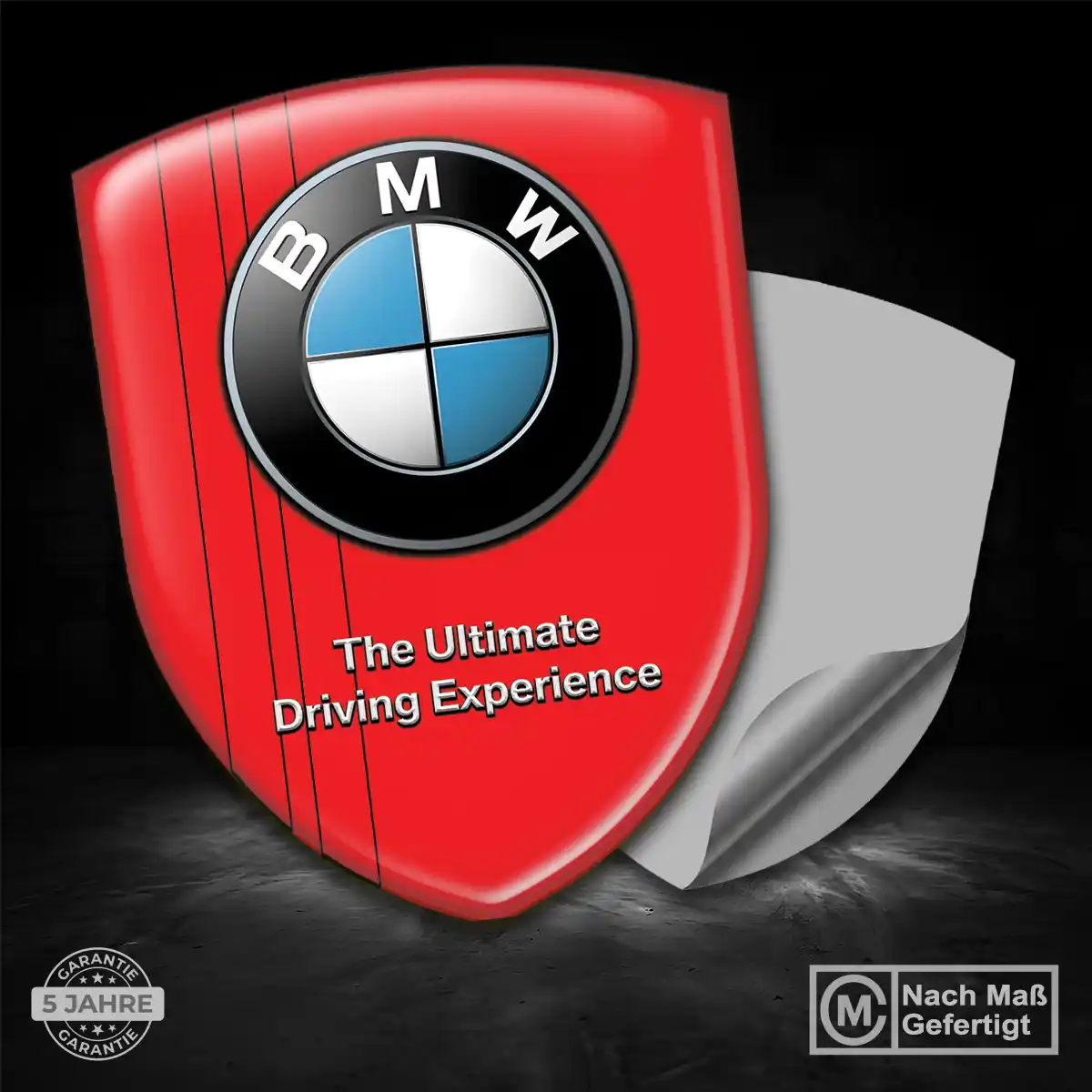 BMW Wappen Aufkleber Premiumqualität
