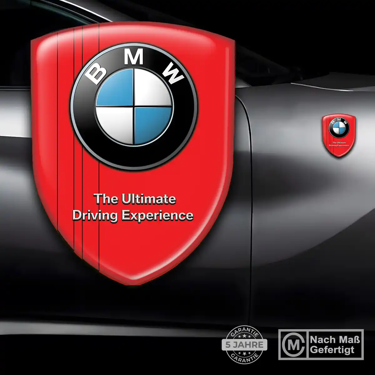 BMW Wappen Aufkleber Premiumqualität