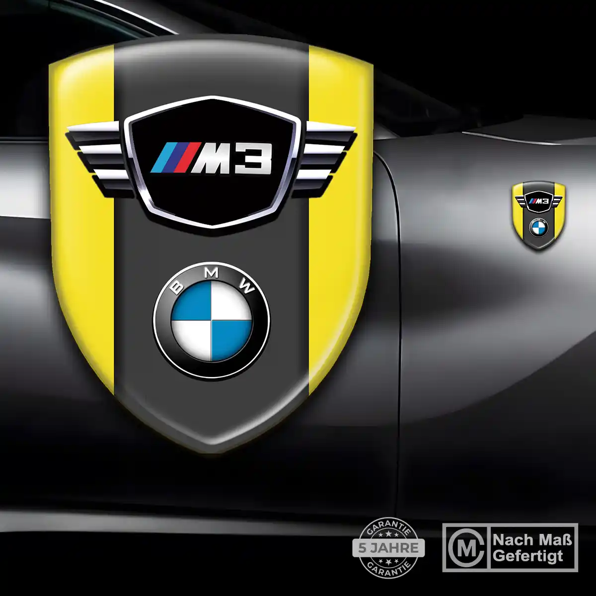 BMW Wappen Aufkleber Stilvolles Design