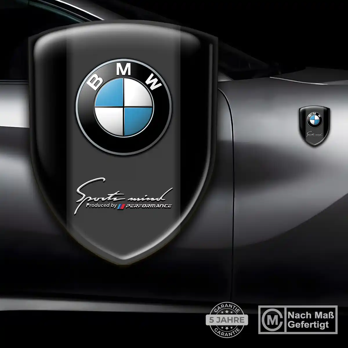 BMW Wappen Emblem Aufkleber Auto Hohe Qualität