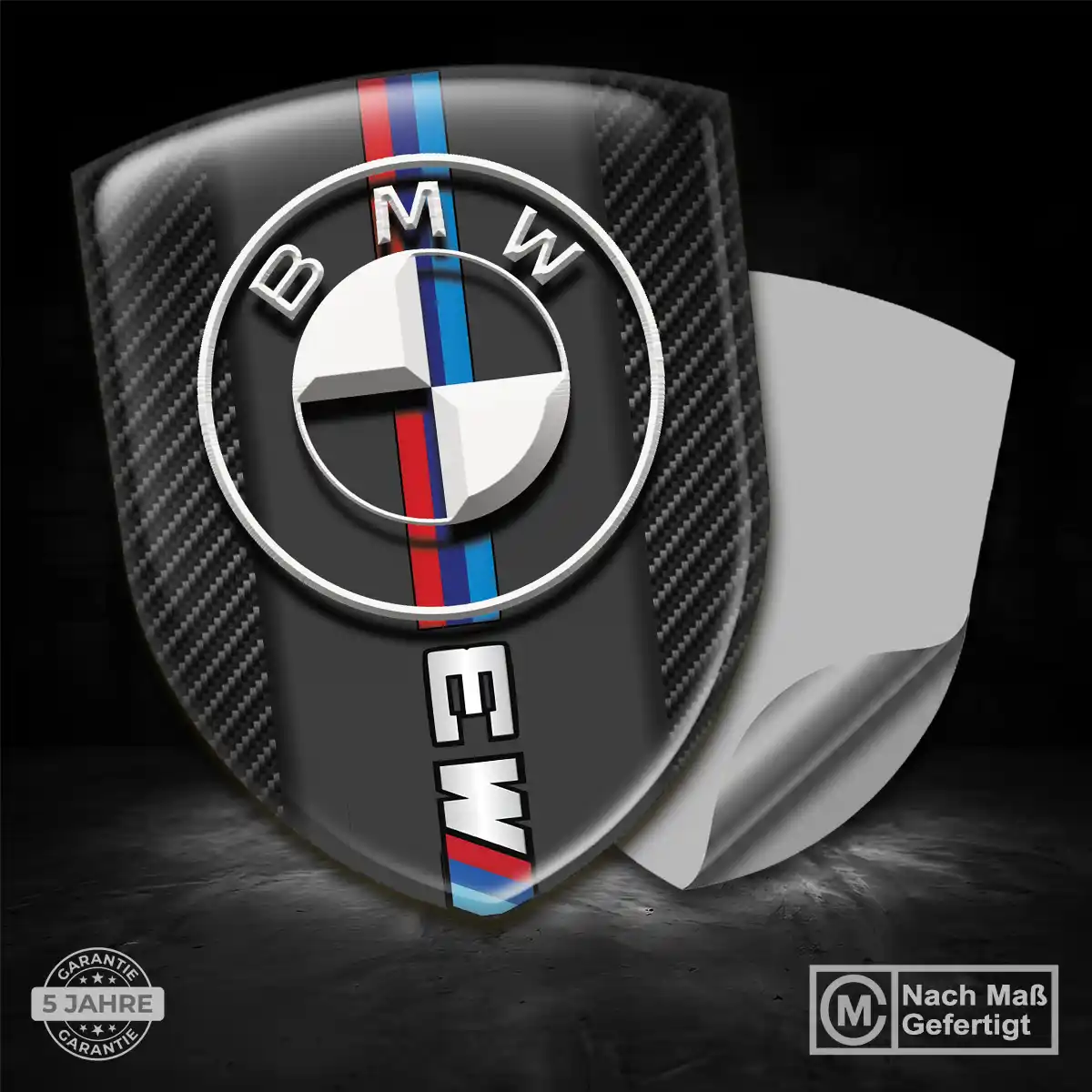 BMW Wappen Emblem Aufkleber Auto Luxus-Edition